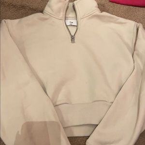 Aritzia cropped sweater, no stains or holes